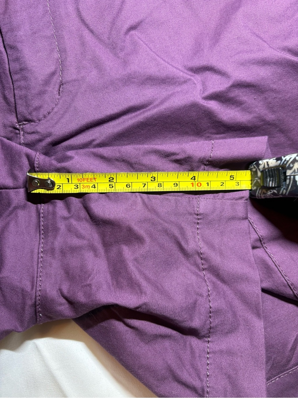 Old Navy Everyday Chino Short Trio - Purple, Black and Mustard - Picture 6 of 8